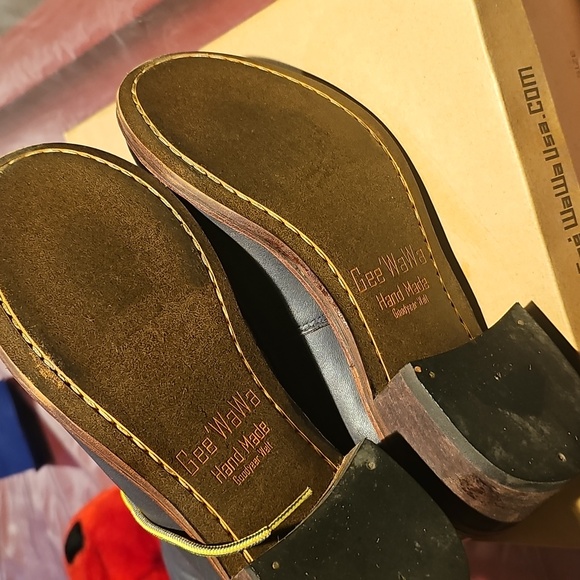 Gee Wawa Jacee Lace Up leather Boots Navy..size 7..excellent condition - Picture 4 of 7